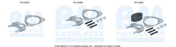 Montážní sada, filtr pevných částic