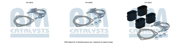 Montážní sada, filtr pevných částic