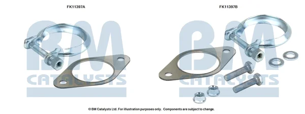 Montážní sada, filtr pevných částic