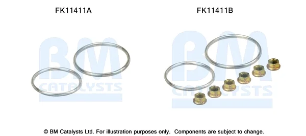 Montážní sada, filtr pevných částic