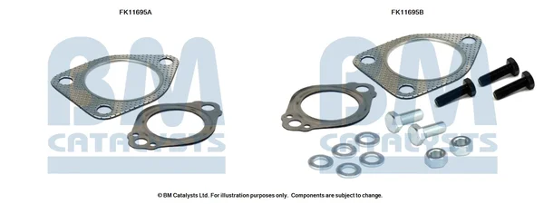 Montážní sada, filtr pevných částic