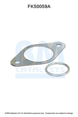 Montážní sada, výfuková trubka