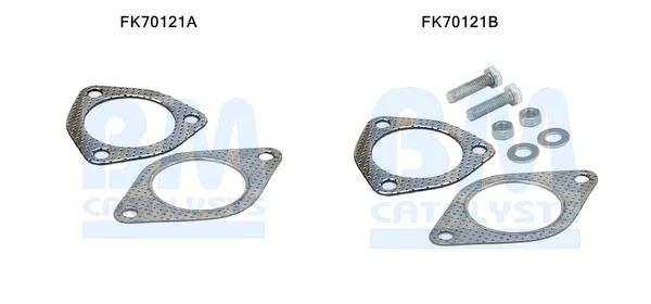 Montážní sada, výfuková trubka