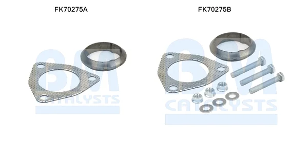 Montážní sada, výfuková trubka