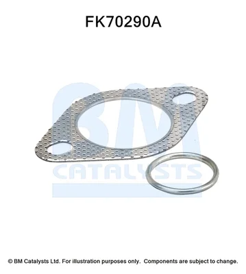 Montážní sada, výfuková trubka