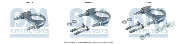 Montážní sada, katalyzátor