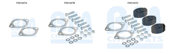 Montážní sada, katalyzátor