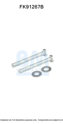 Montážní sada, katalyzátor