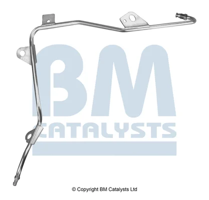 Tlakové potrubí, tlakový senzor (filtr sazí a pevných částic