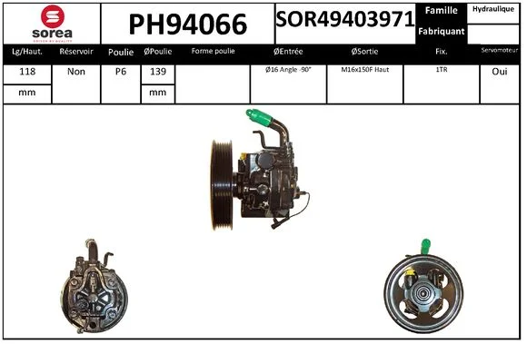 Hydraulické čerpadlo, řízení