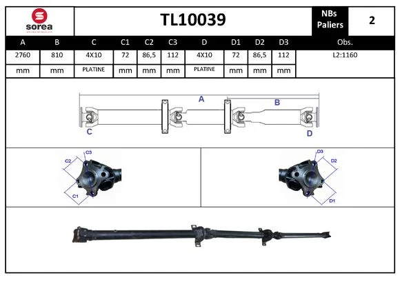 Kloubový hřídel, pohon nápravy