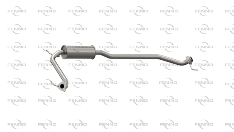 Střední tlumič výfuku