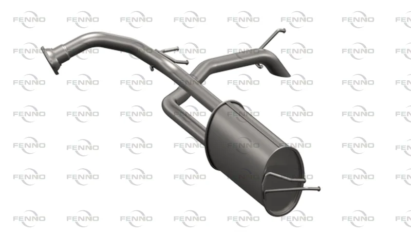 Zadní tlumič výfuku