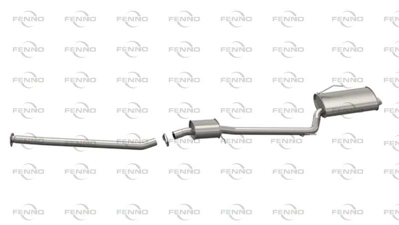 Zadní tlumič výfuku