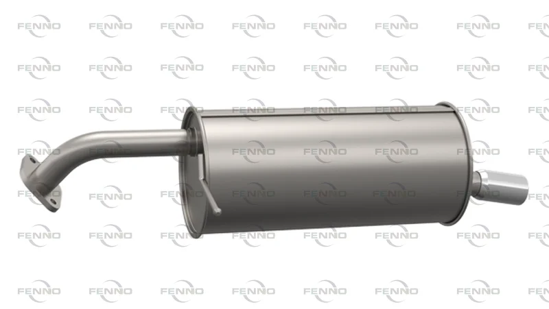 Zadní tlumič výfuku