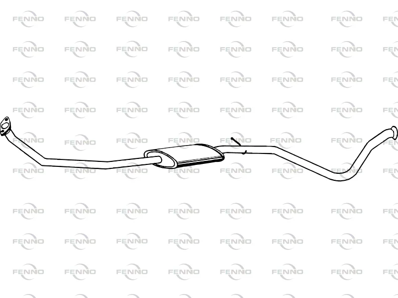 Střední tlumič výfuku