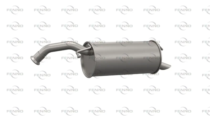 Zadní tlumič výfuku