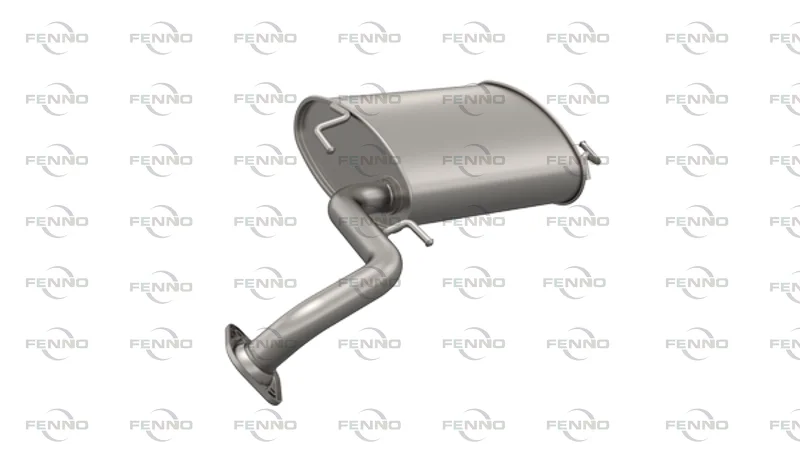 Zadní tlumič výfuku