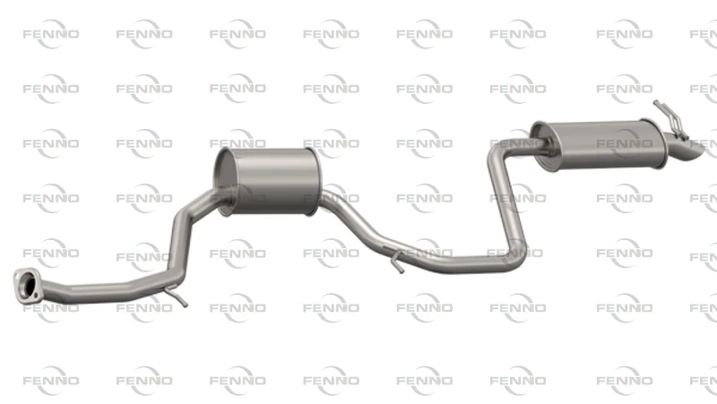 Zadní tlumič výfuku