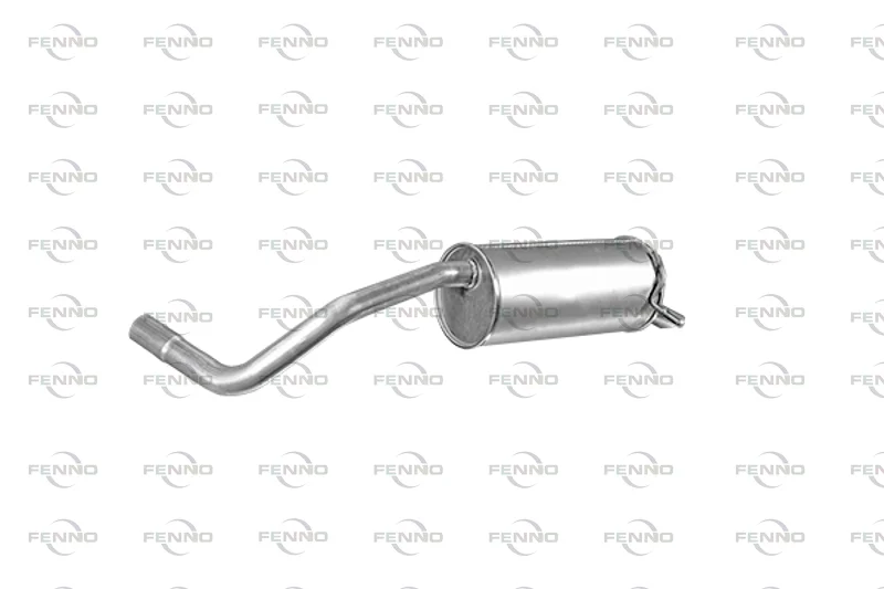 Zadní tlumič výfuku