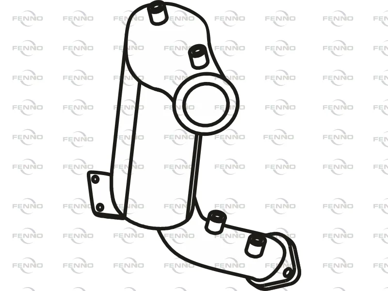 Filtr sazových částic, výfukový systém