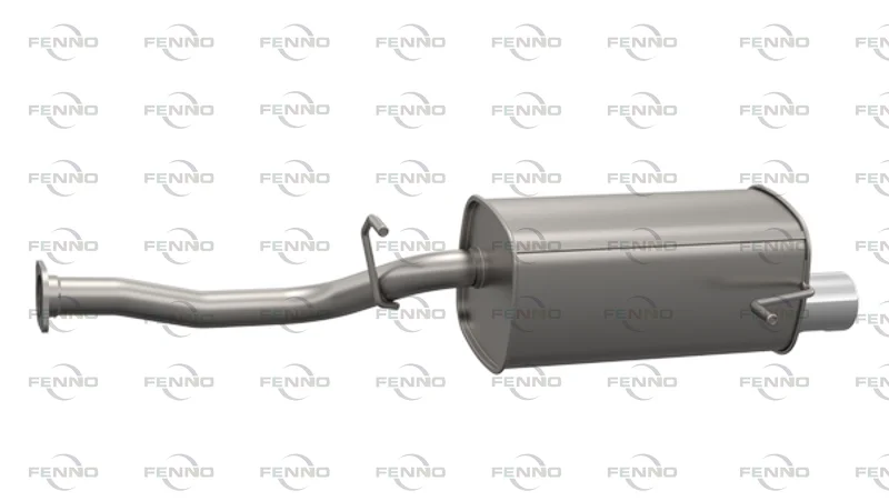 Zadní tlumič výfuku