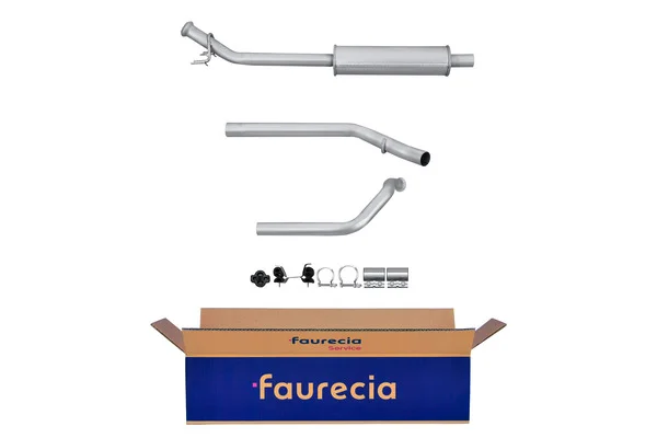 Střední tlumič výfuku Kit Easy2Fit