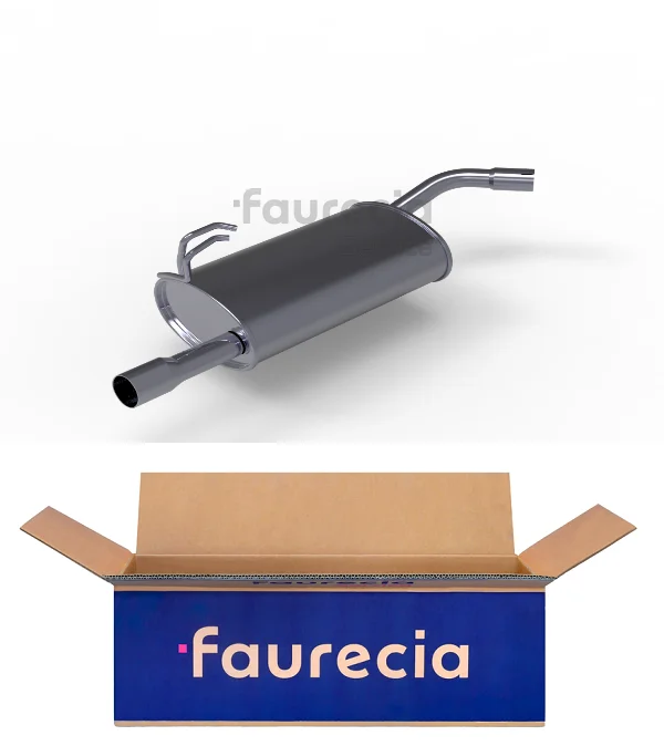 Zadní tlumič výfuku