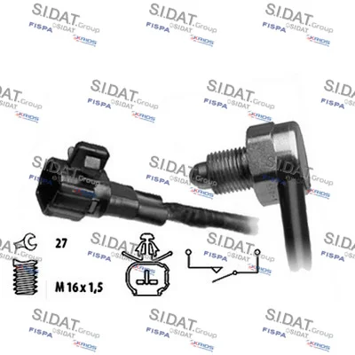 Spínač, světlo zpátečky