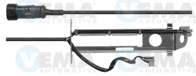 Výstražný kontakt, opotřebení obložení