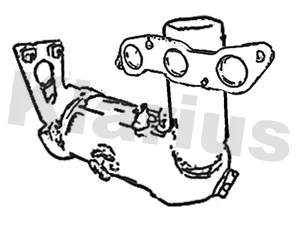 Filtr sazových částic, výfukový systém