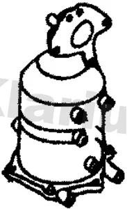 Filtr sazových částic, výfukový systém