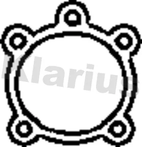 Těsnění, výfuková trubka