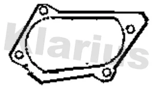 Těsnění, výfuková trubka