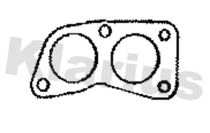 Těsnění, výfuková trubka