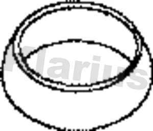 Těsnění, výfuková trubka