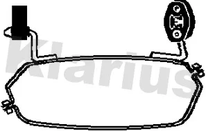 Svěrná objímka, výfukový systém