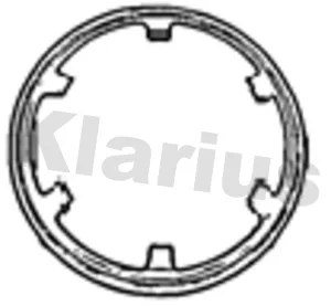 Těsnění, výfuková trubka