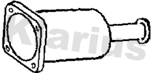 Střední tlumič výfuku