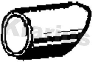 Přepážka koncové trubky