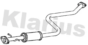 Střední tlumič výfuku