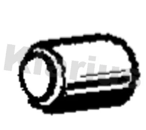 Přepážka koncové trubky