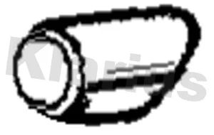 Přepážka koncové trubky