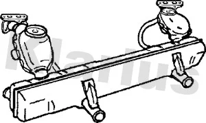 Střední tlumič výfuku