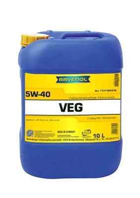 Motorový olej RAVENOL VEG SAE 5W-40