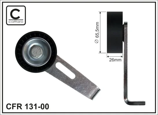 Napínák, žebrovaný klínový řemen