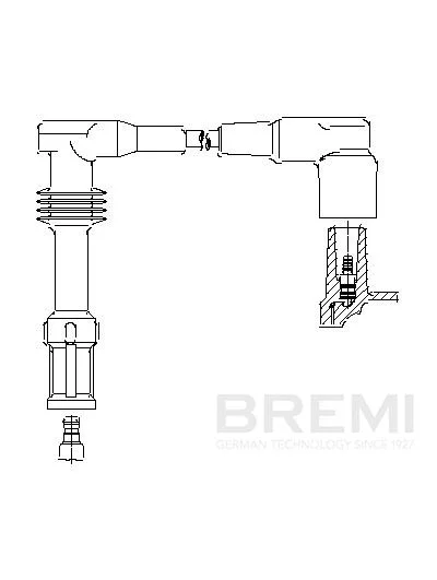 Kabel zapalovací svíčky