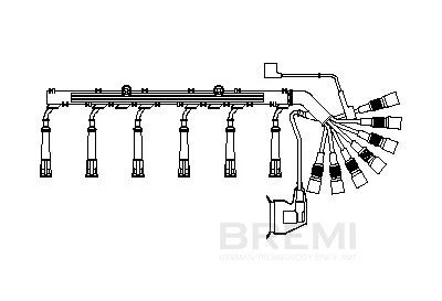 Sada kabelů pro zapalování