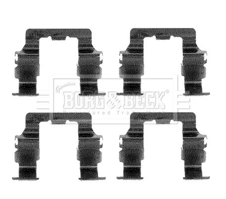 Sada příslušenství, obložení kotoučové brzdy