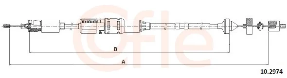 Tažné lanko, ovládání spojky